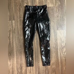 SPANX Faux Leather Leggings